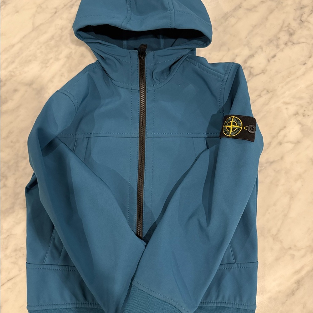 Stone Island Junior Blue Jacket